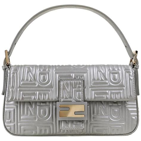 fendi silhouette|fendi baguette silver.